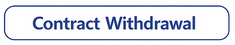 Contract Withdrawal Contract Withdrawal
